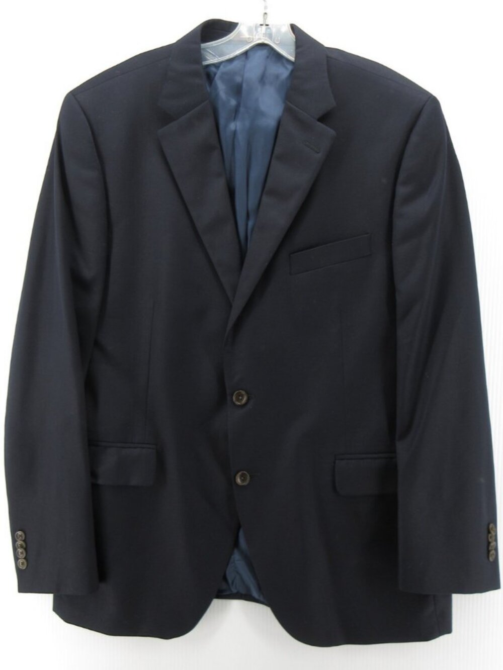 Peter Millar Sport Coat 44 Navy Blazer Wool Jacket Union Made VGT *
